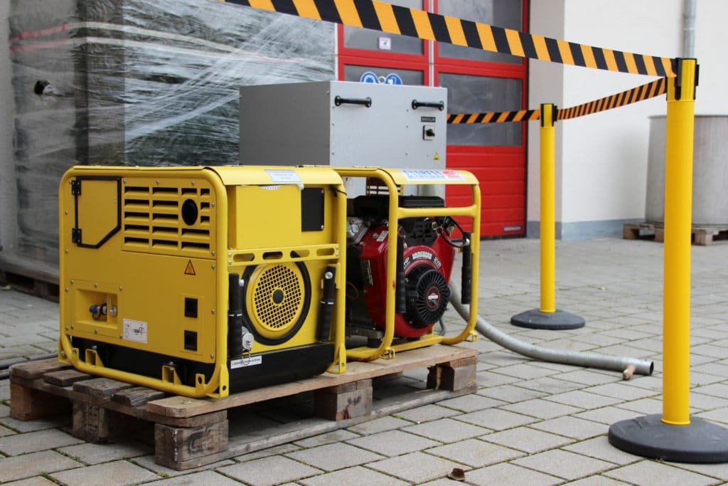 Lastprüfung Stromerzeuger mit Lastsatz 25kVA